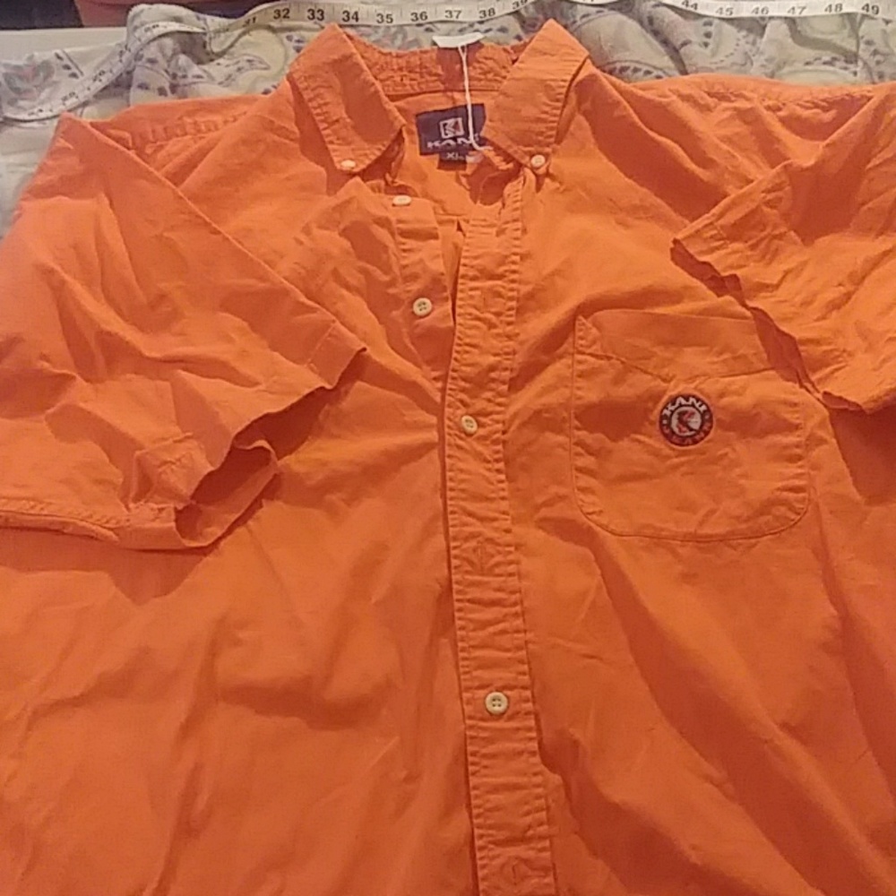 Kani jeans button down shirt xl